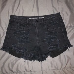 American Eagle high rise festival shortie